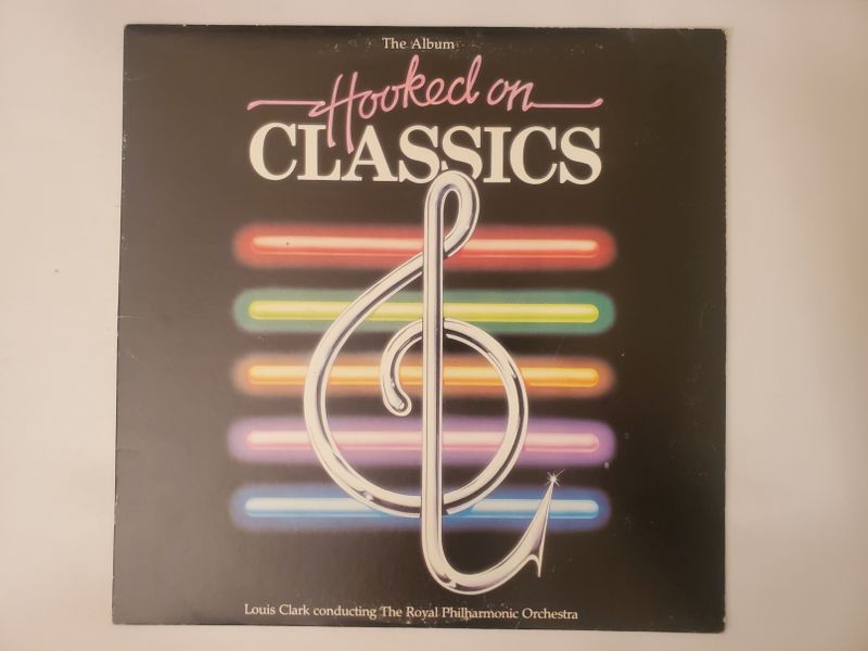 Louis Clark conducting The Royal Philharmonic Orchestra Hooked on Classics vinyl record
